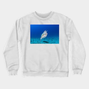 Long Horn Cowfish kiss Crewneck Sweatshirt